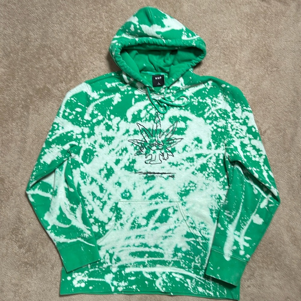 Huf Bleached Hoodie